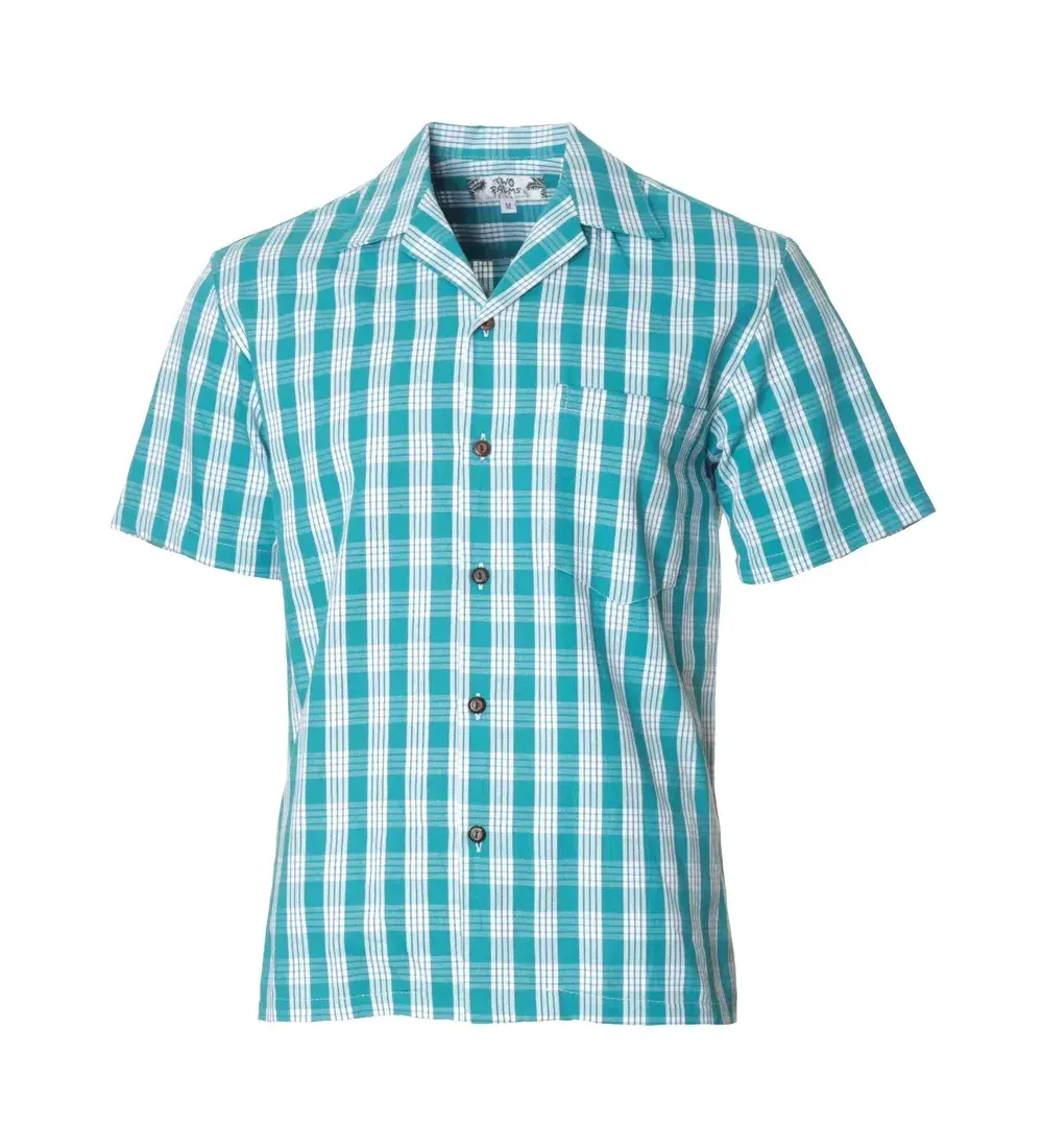 Plaid Hawaiian Shirt