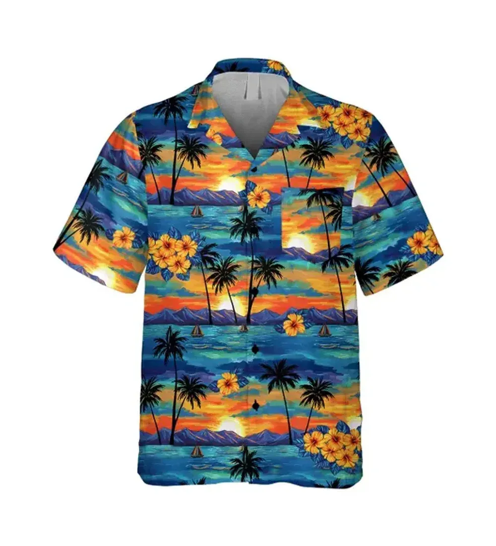 Pocket Hawaiian Shirt