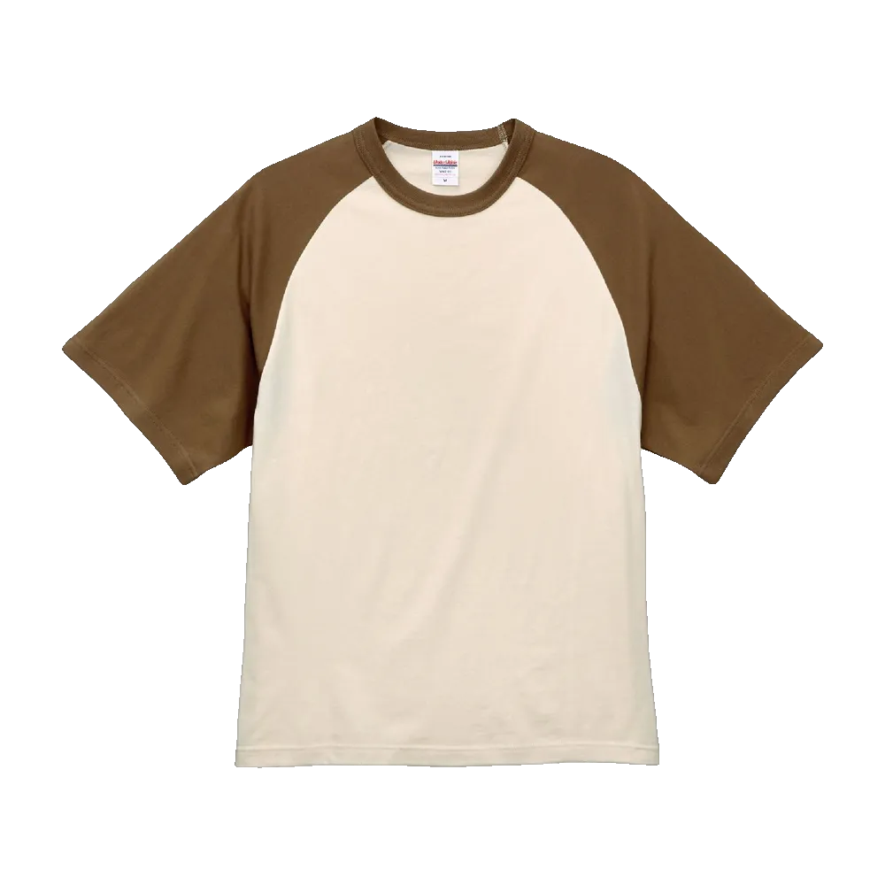 Raglan sleeve custom t-shirt manufacturing