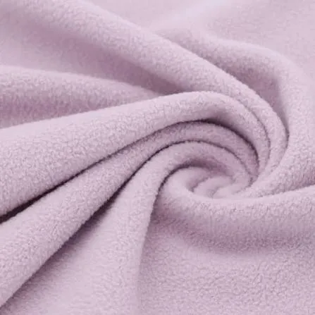 Brushed poly-fleece fabric swatch
