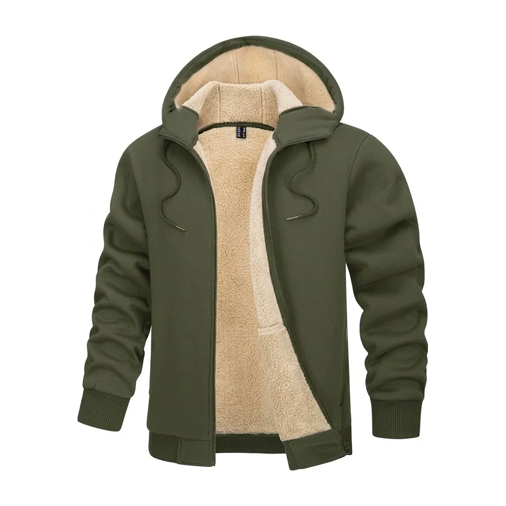 Custom hooded jacket manufacturing