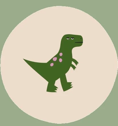 Dinos children's pattern