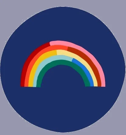 Rainbows children's pattern