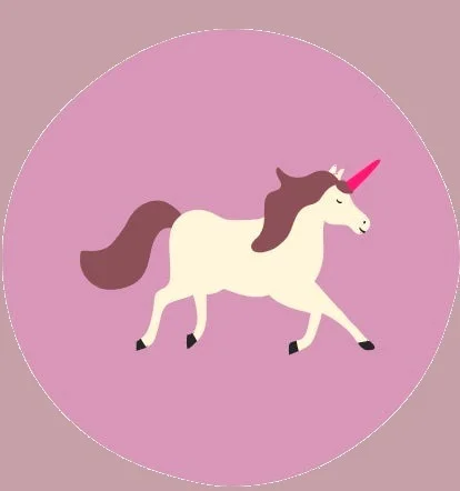 Unicorns children's pattern