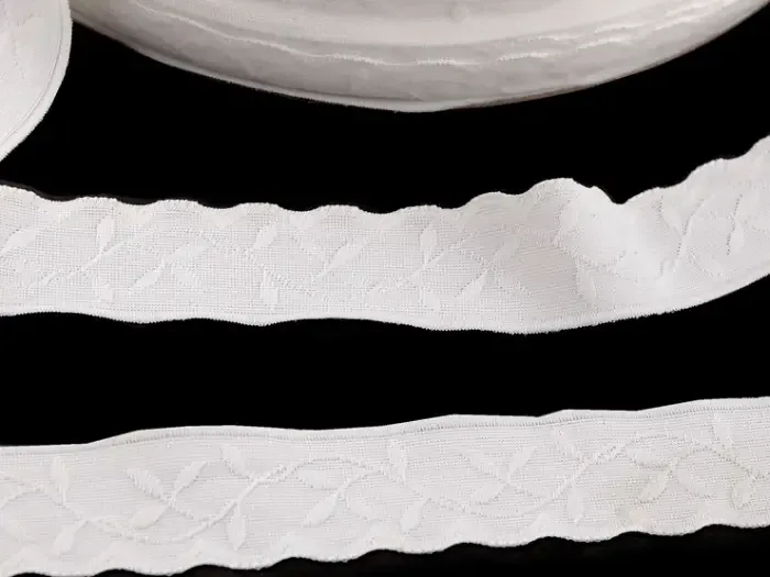 Elastic waistband width options for different lingerie styles