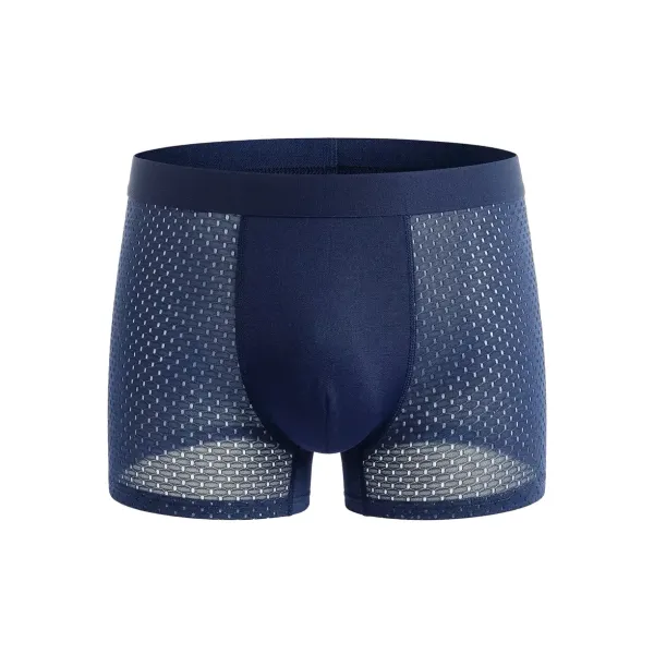 Bamboo eco boxers in a natural tone