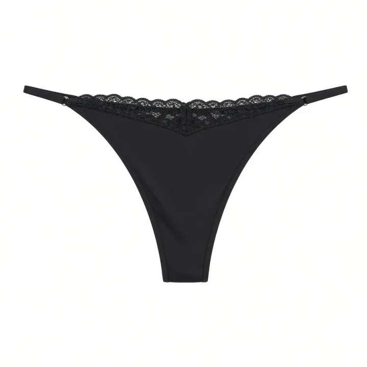 Thong panty silhouette — custom made by LeelineApparel
