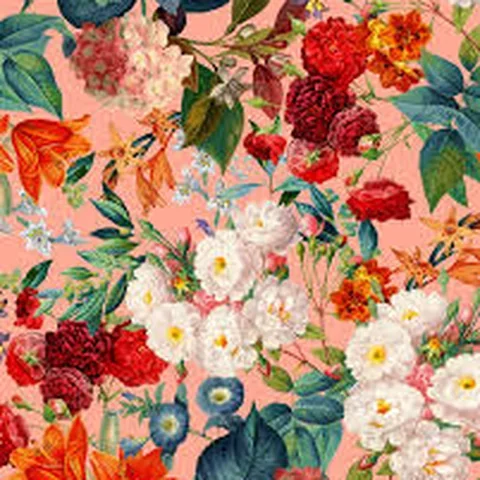 Floral swimwear print pattern
