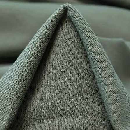 French terry loopback fabric swatch