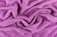 Microfiber towel fabric swatch