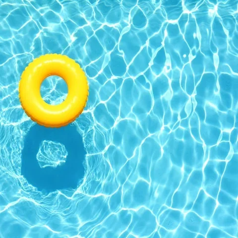 Pool swimwear print pattern