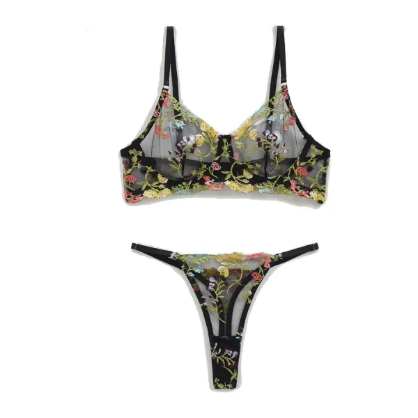 Custom embroidered lingerie manufacturing