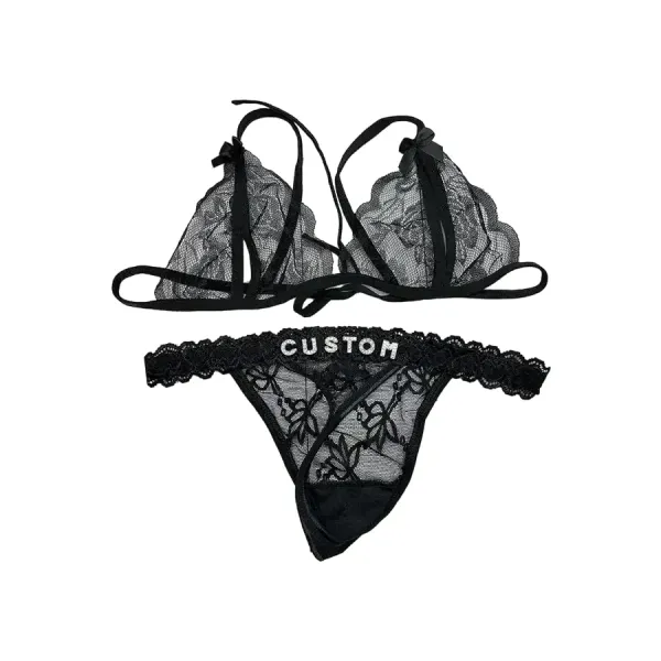 Custom lace lingerie manufacturing