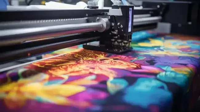 Sublimation printing for all-over designs