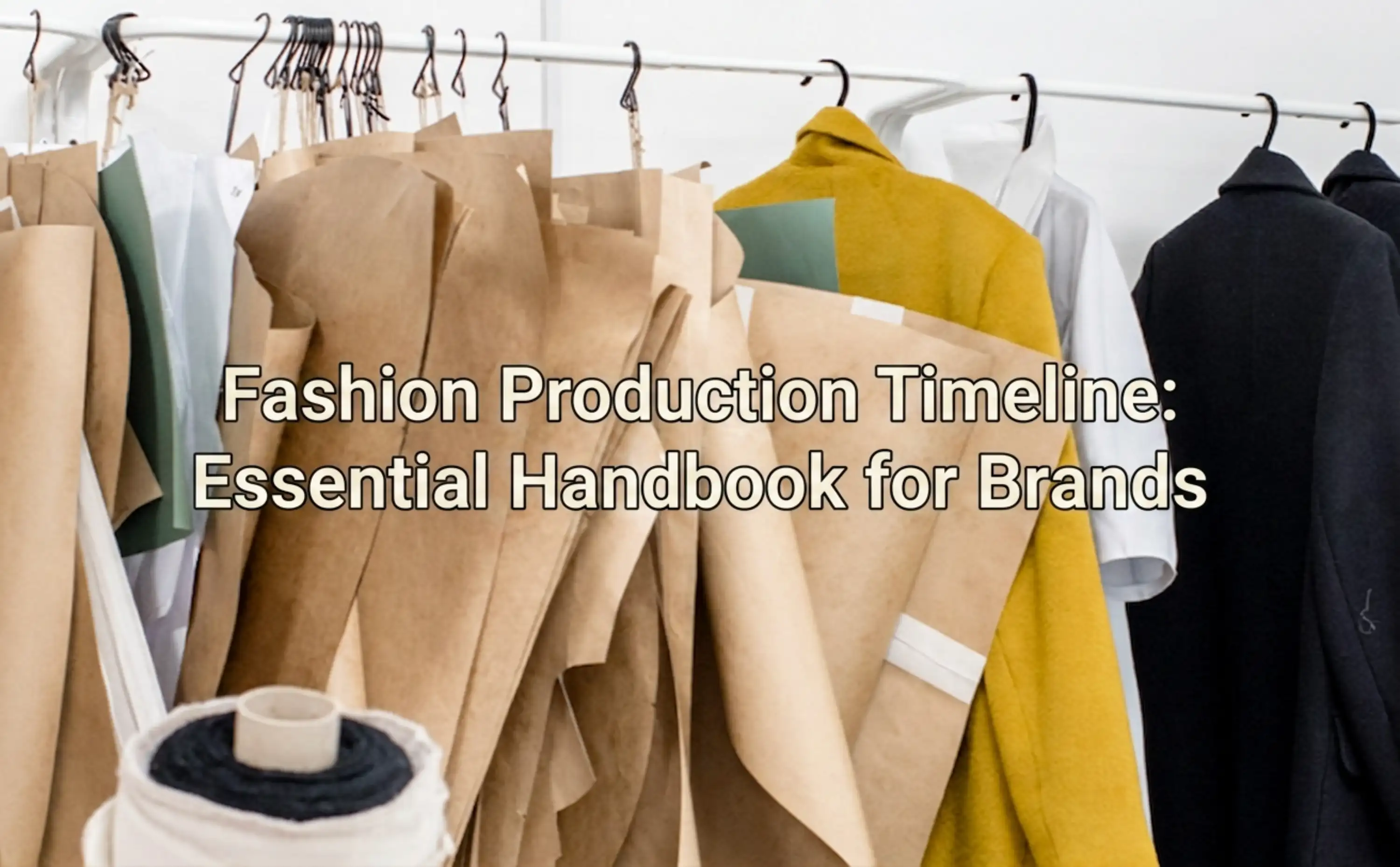 Cronograma de producción de moda en 5 etapas: Manual esencial de la marca 1 Cronograma de producción de moda