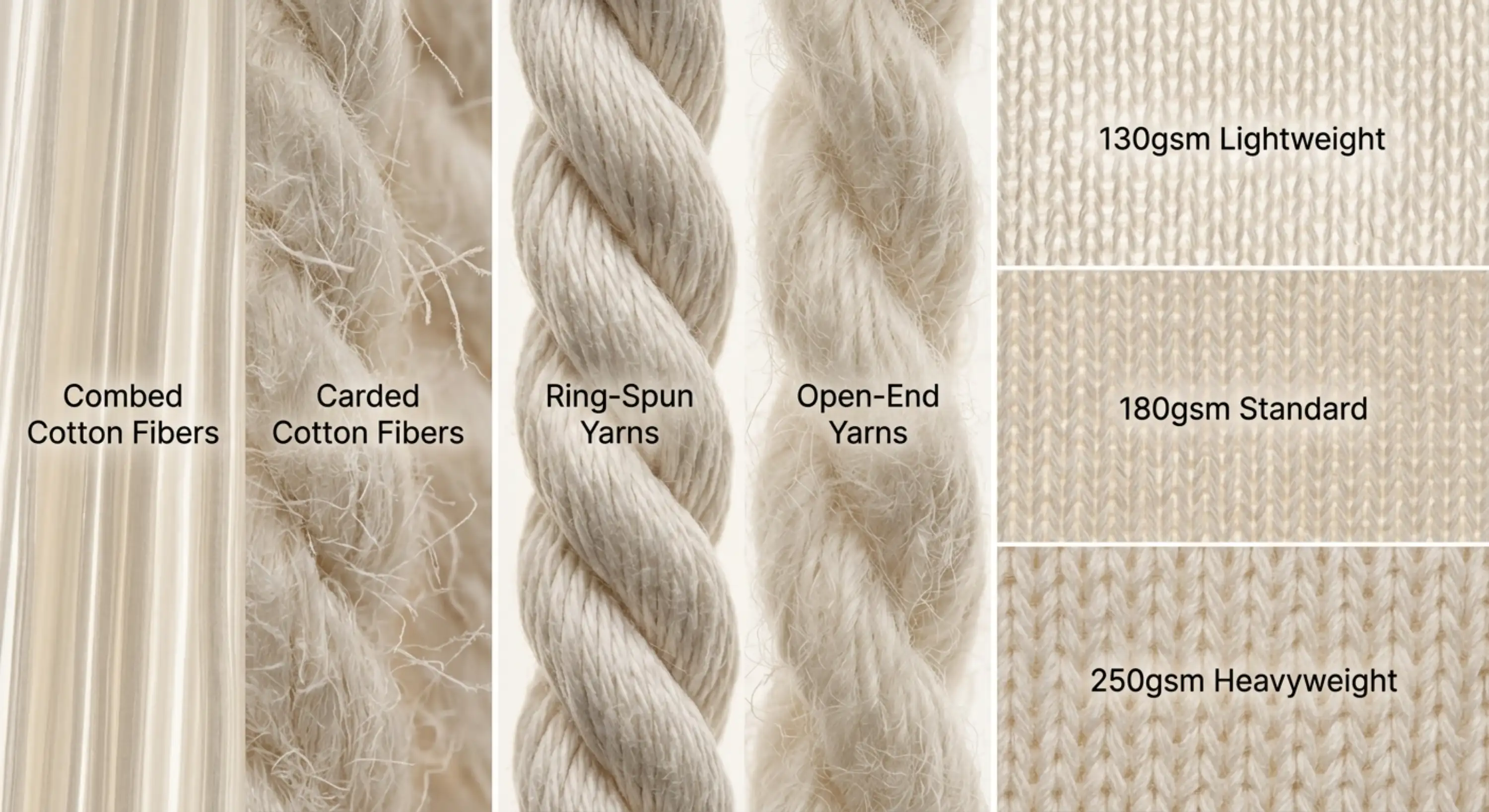 Ring Spun vs Regular Cotton: Which Is Softer? B2B Expert Guide 7 How to Read a T-Shirt Spec Sheet Like a Buyer